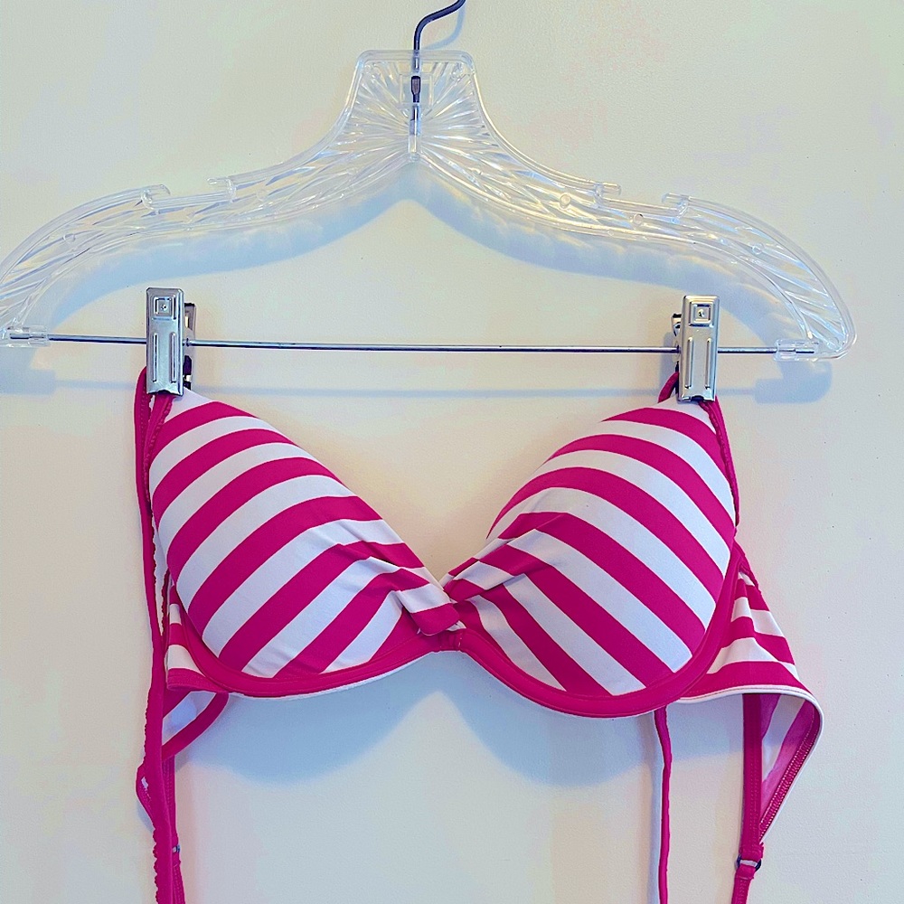 Striped Push Up Bikini 👙